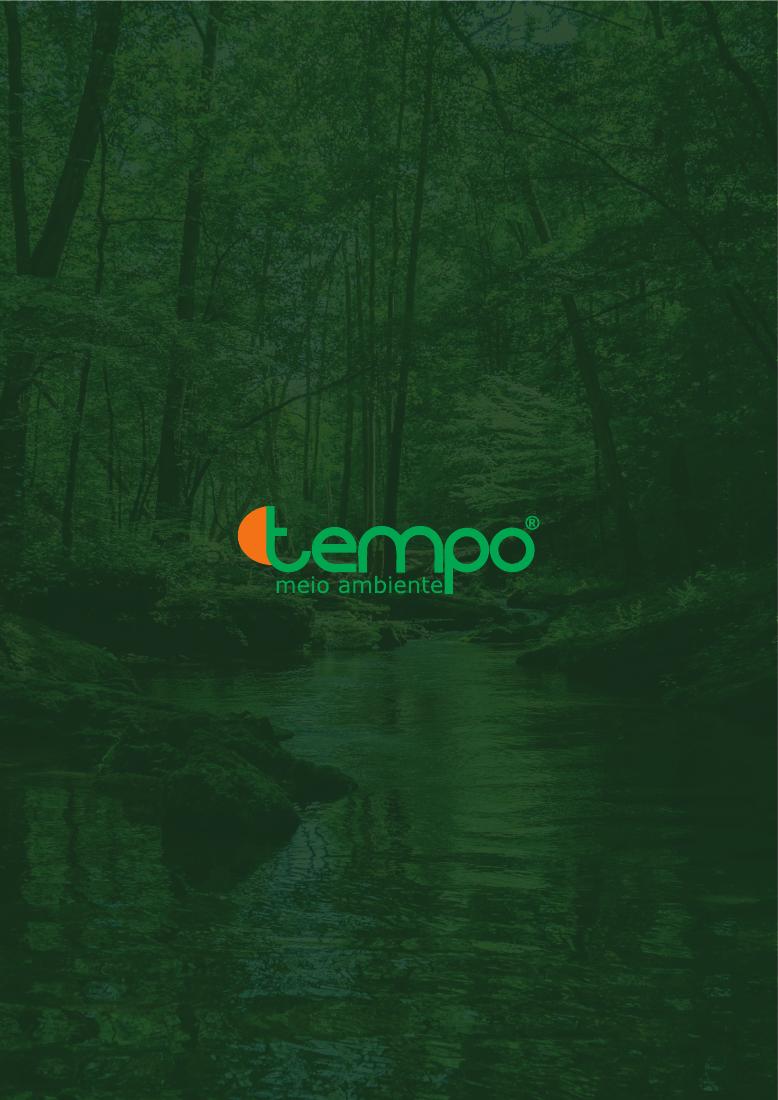 Capa da apresentação institucional da Tempo Meio Ambiente